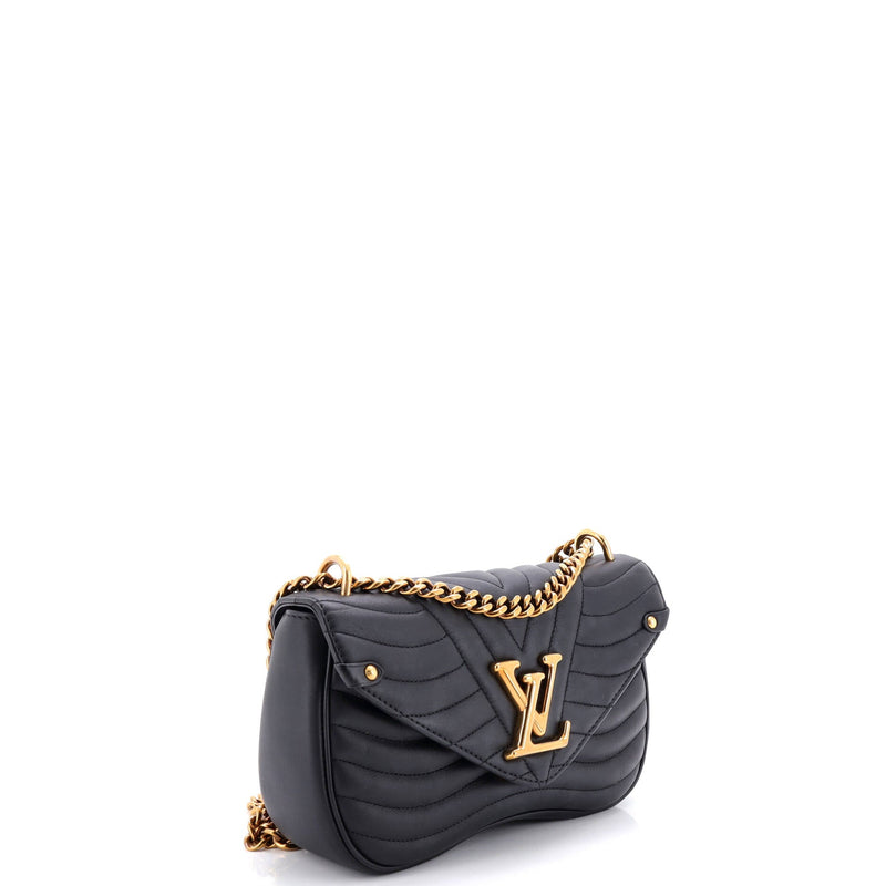 New Wave Chain Bag Quilted Leather Mm