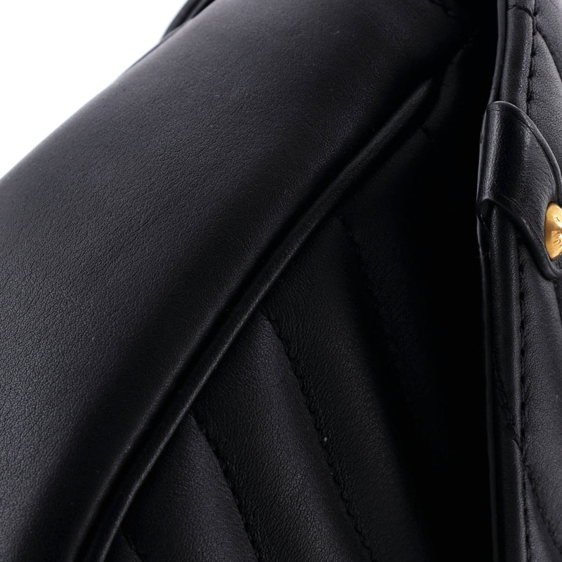 New Wave Chain Bag Quilted Leather Mm