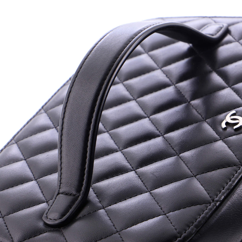 Cosmetic Case Quilted Lambskin Medium