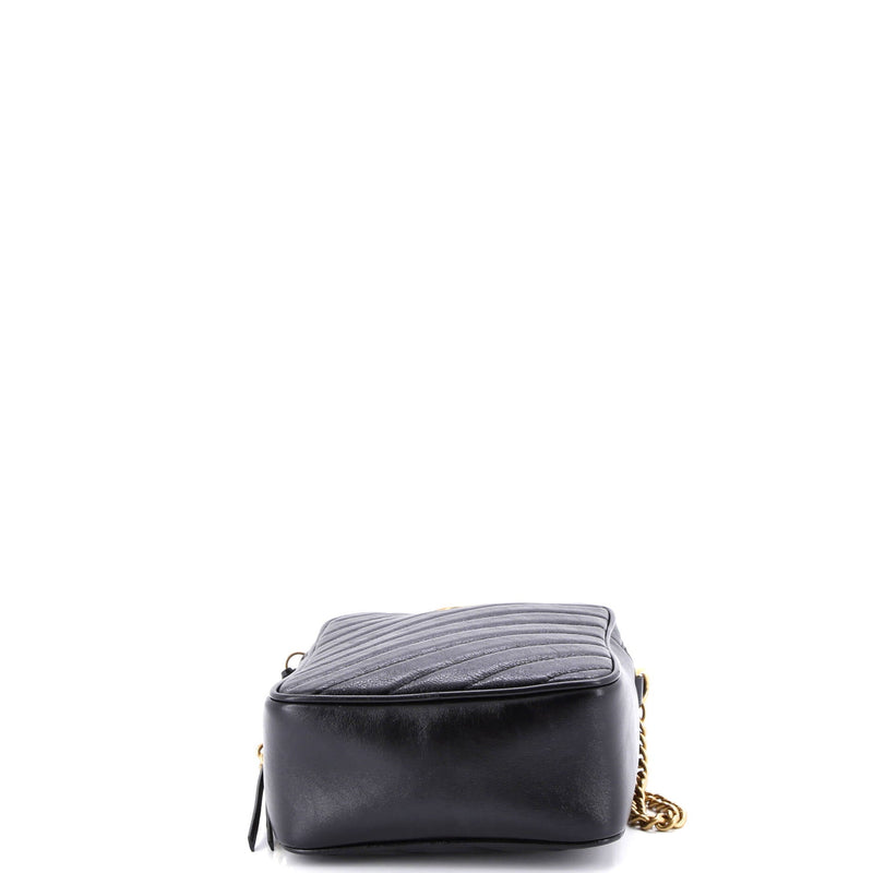 Gg Marmont Double Zip Camera Bag