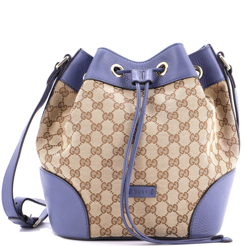 Classic Bucket Bag Gg Canvas With