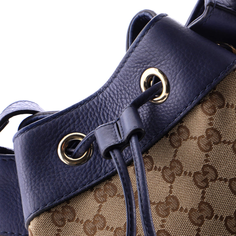 Classic Bucket Bag Gg Canvas With