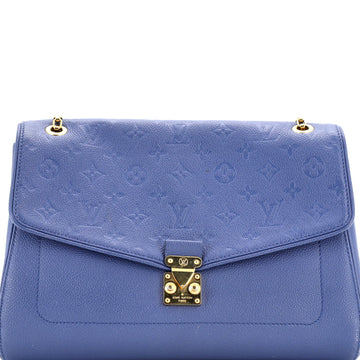 Saint Germain Handbag Empreinte Leather