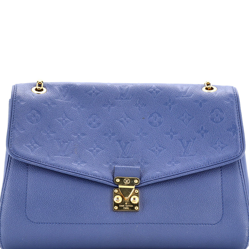 Saint Germain Handbag Empreinte Leather