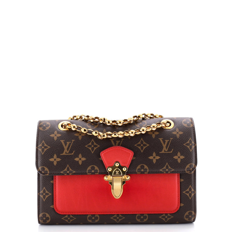 Victoire Handbag Canvas And Leather