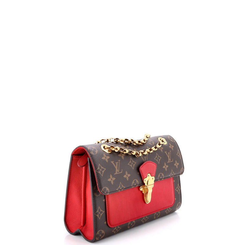 Victoire Handbag Canvas And Leather