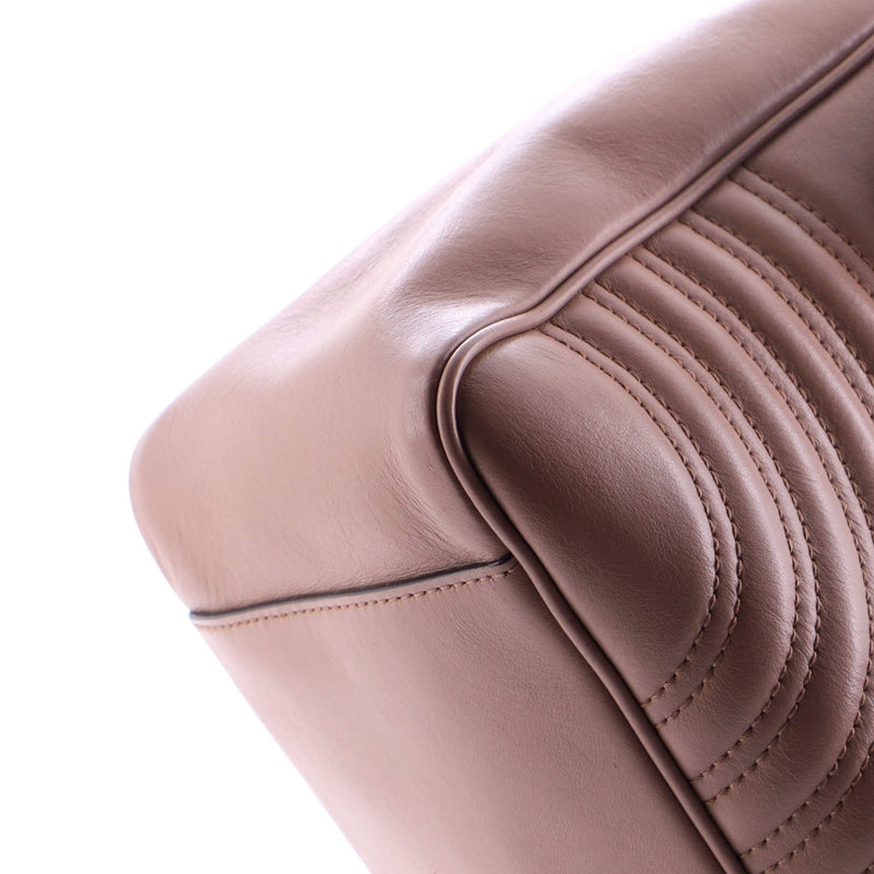 Gg Marmont Top Handle Flap Bag Matelasse