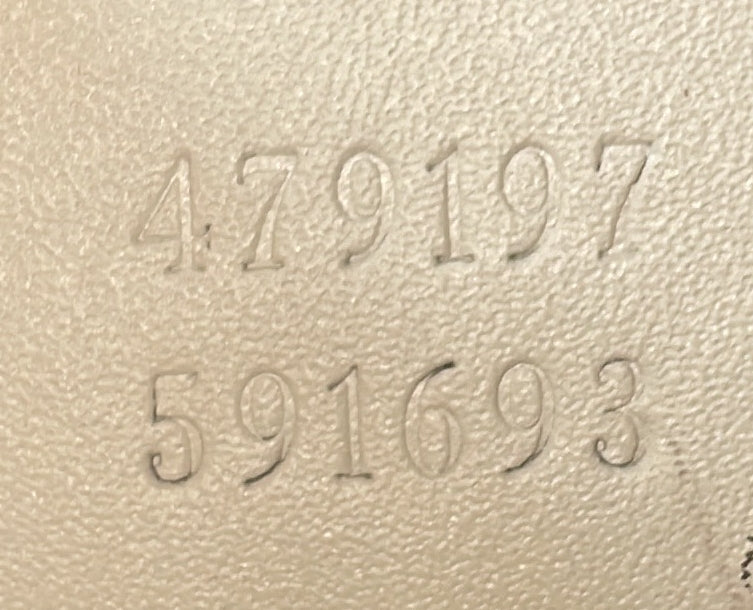 Padlock Chain Tote Gg Coated Canvas With