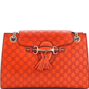 Emily Chain Flap Shoulder Bag Guccissima