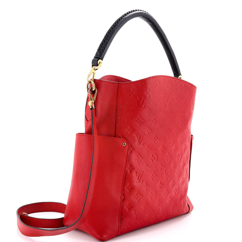 Bagatelle Hobo Empreinte Leather Bag