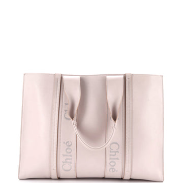 Woody Tote Leather Large