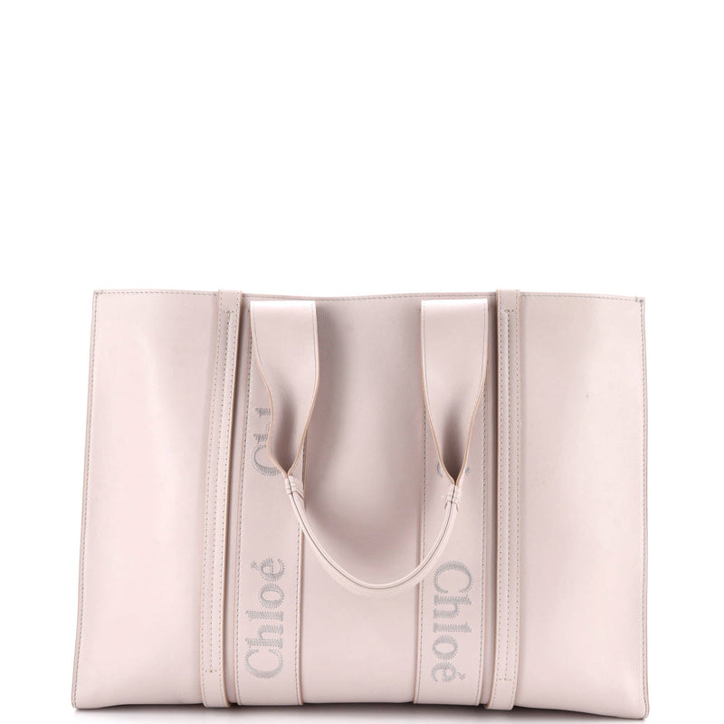 Woody Tote Leather Large