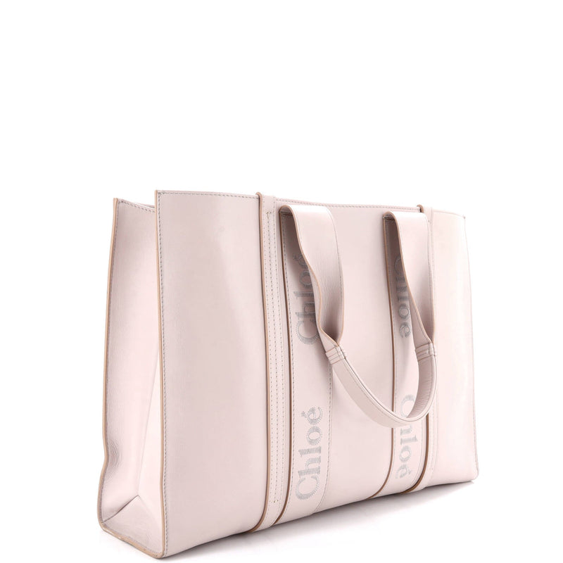 Woody Tote Leather Large