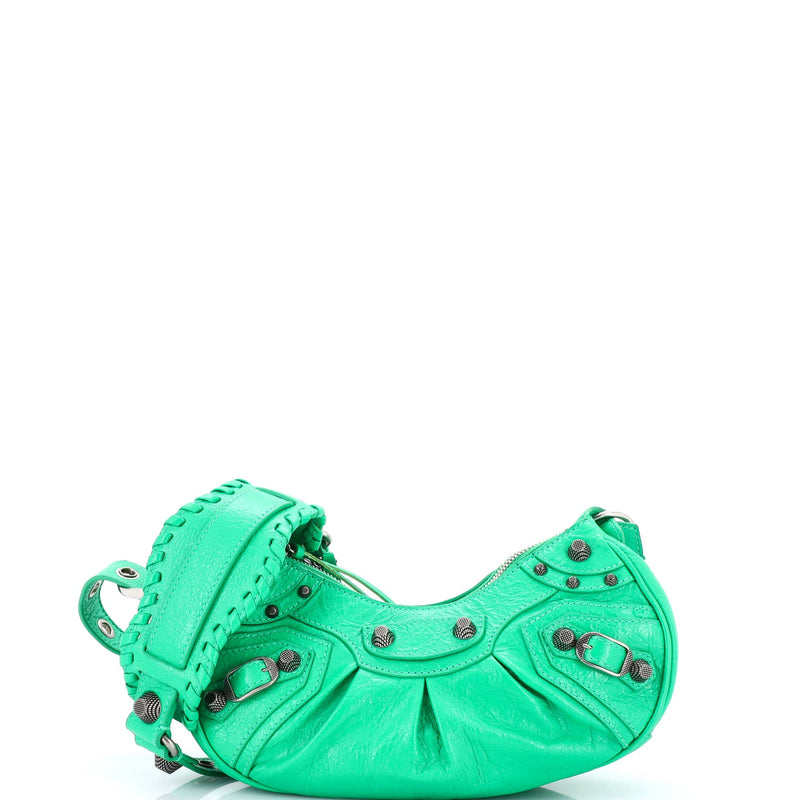 Le Cagole Giant Studs Shoulder Bag