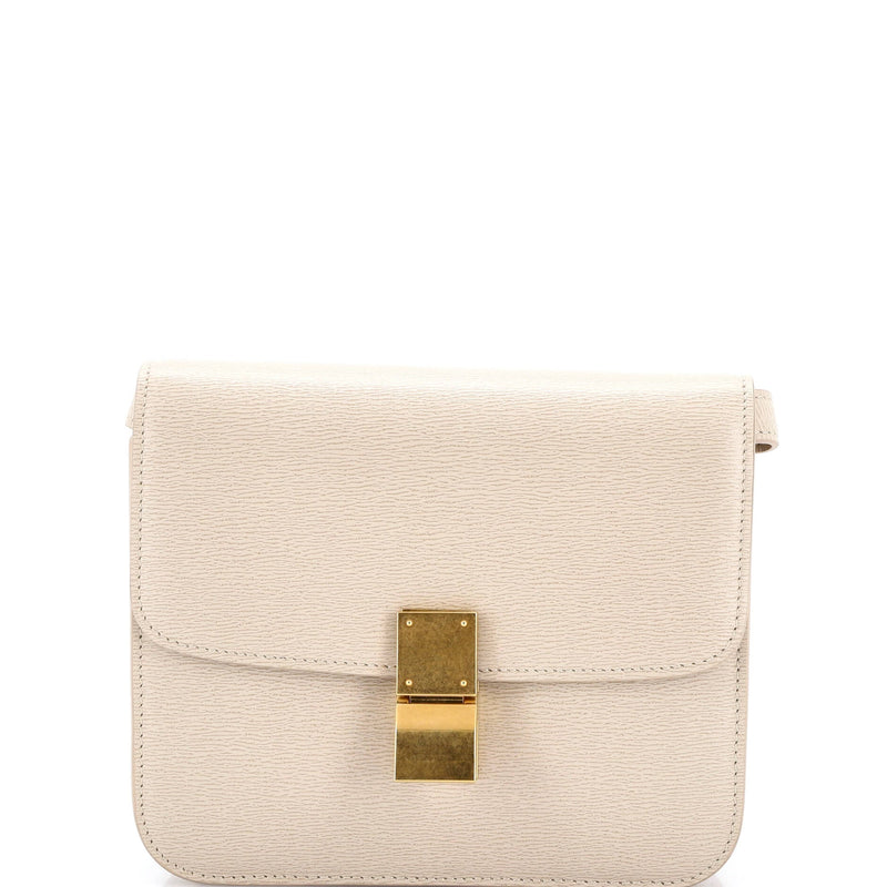 Classic Box Bag Grainy Leather Teen