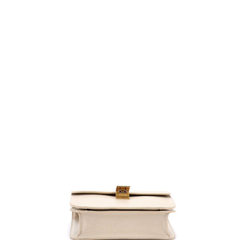 Classic Box Bag Grainy Leather Teen