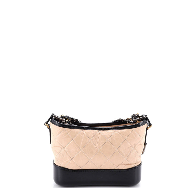 Gabrielle Hobo Quilted Aged Calfskin