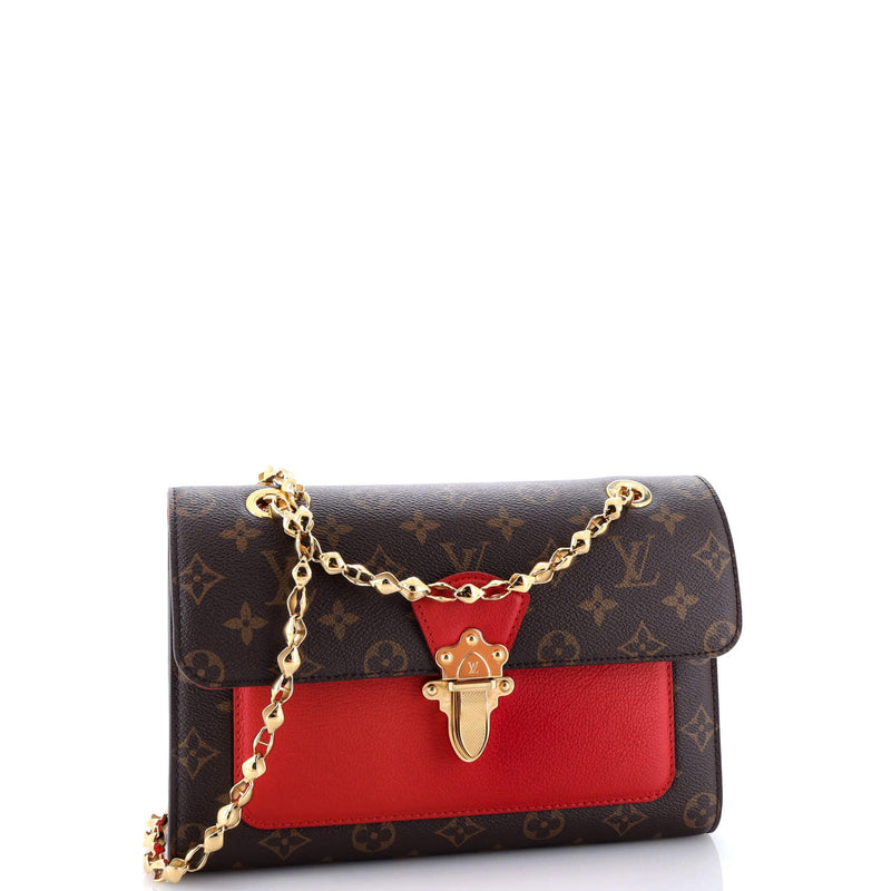 Victoire Handbag Canvas And Leather