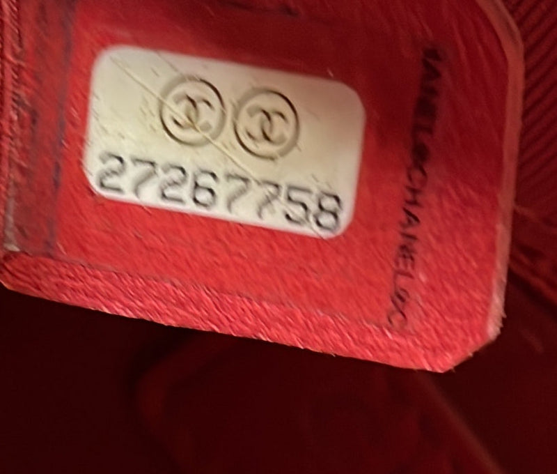 Gabrielle Hobo Chevron Aged Calfskin