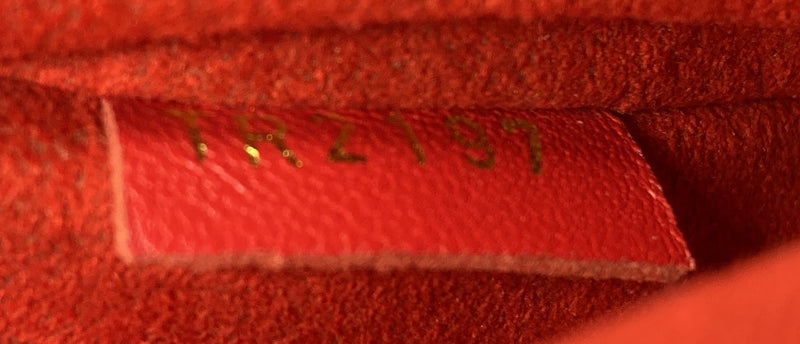 Double V Handbag Calfskin With Canvas