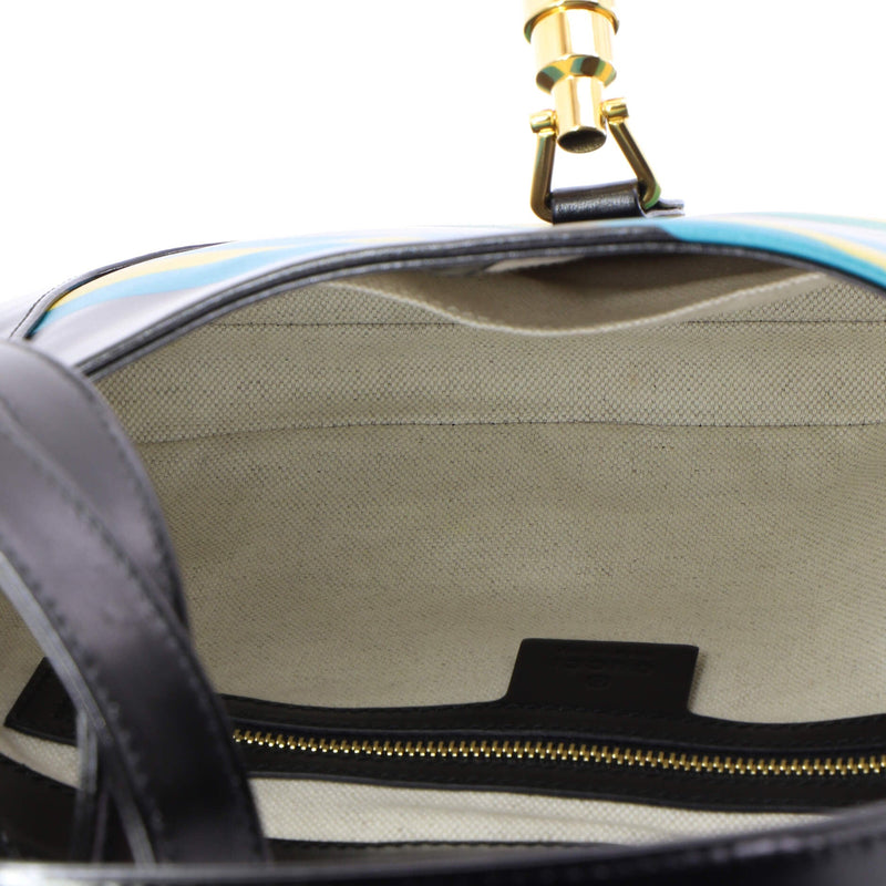 Jackie Hobo Printed Leather Small