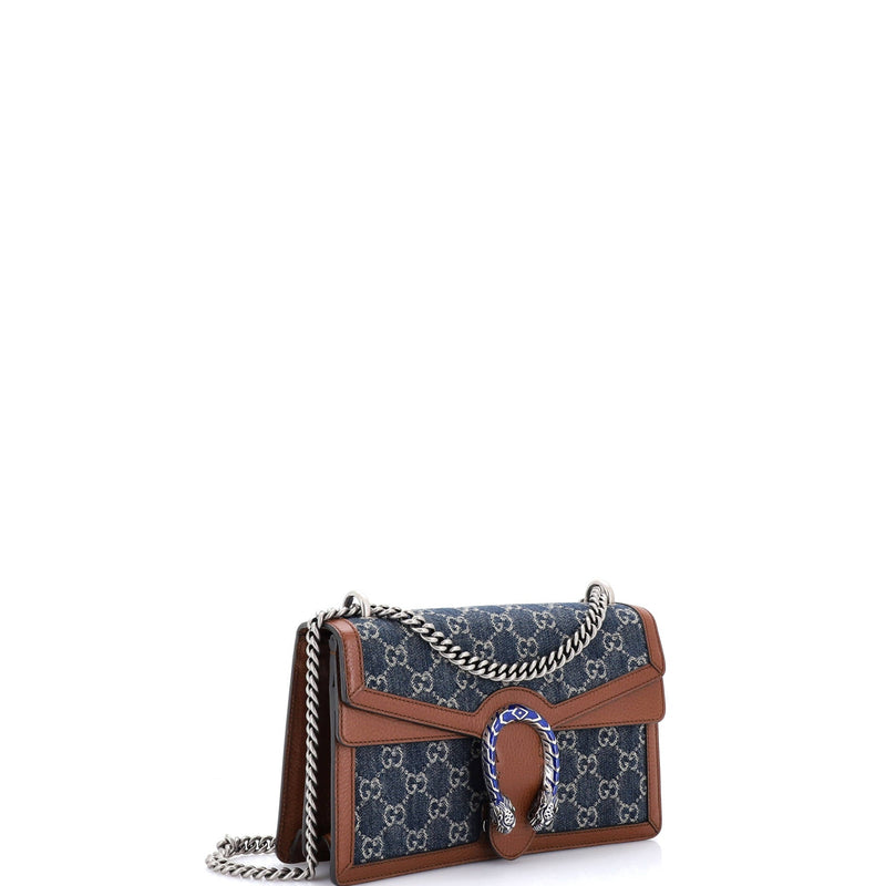 Dionysus Bag Gg Denim Small