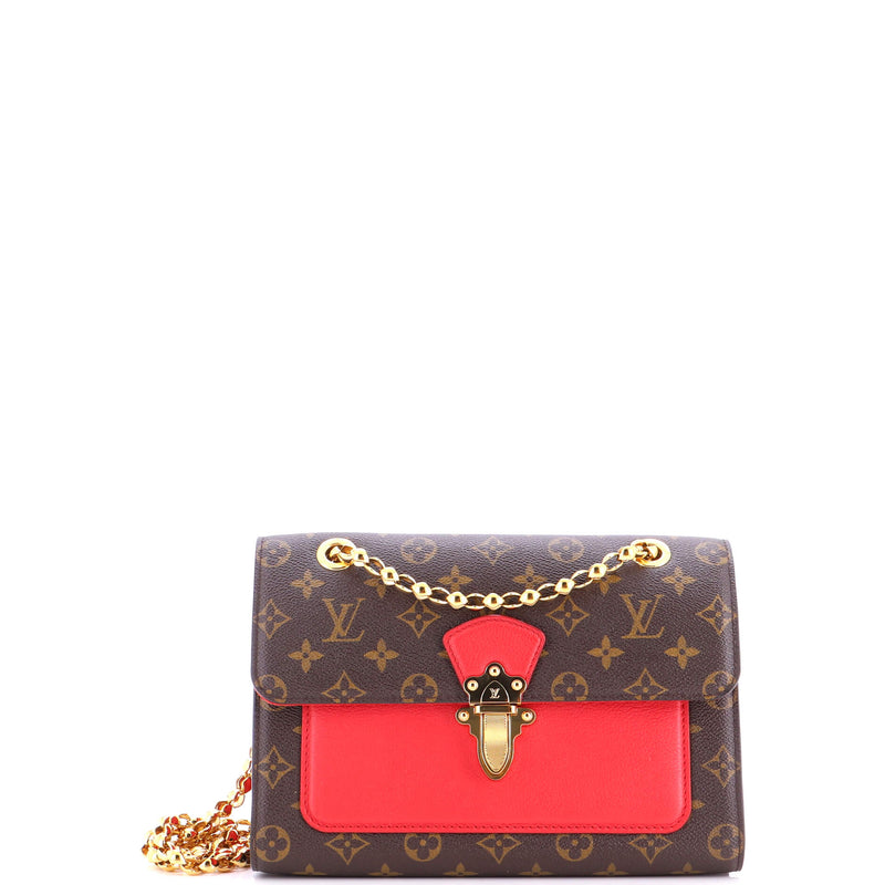 Victoire Handbag Canvas And Leather