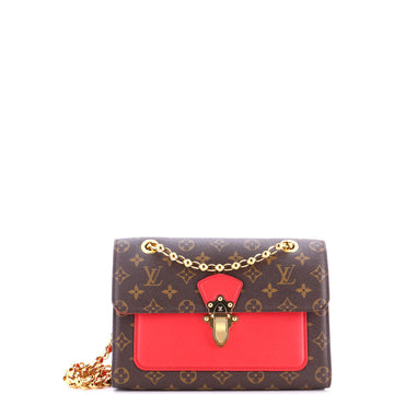 Victoire Handbag Canvas And Leather