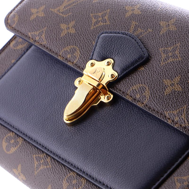 Victoire Handbag Canvas And Leather