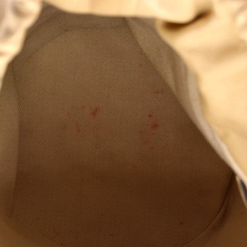 Roman Stud Bucket Bag Raffia And Leather