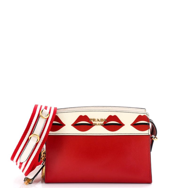 Esplanade Crossbody Bag Printed Saffiano