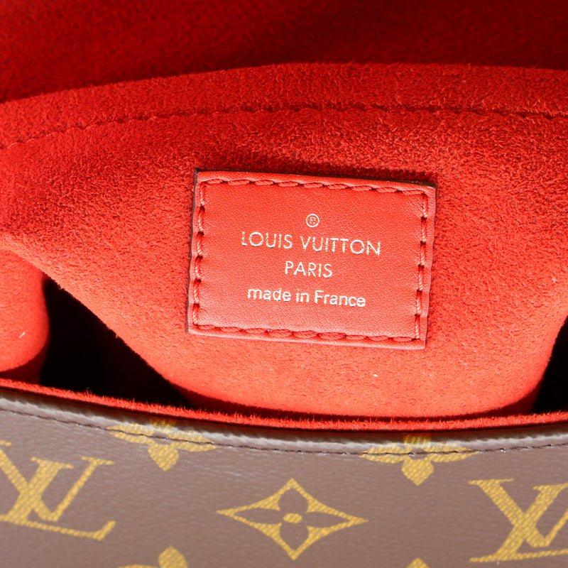 Locky Handbag Canvas With Leather Bb