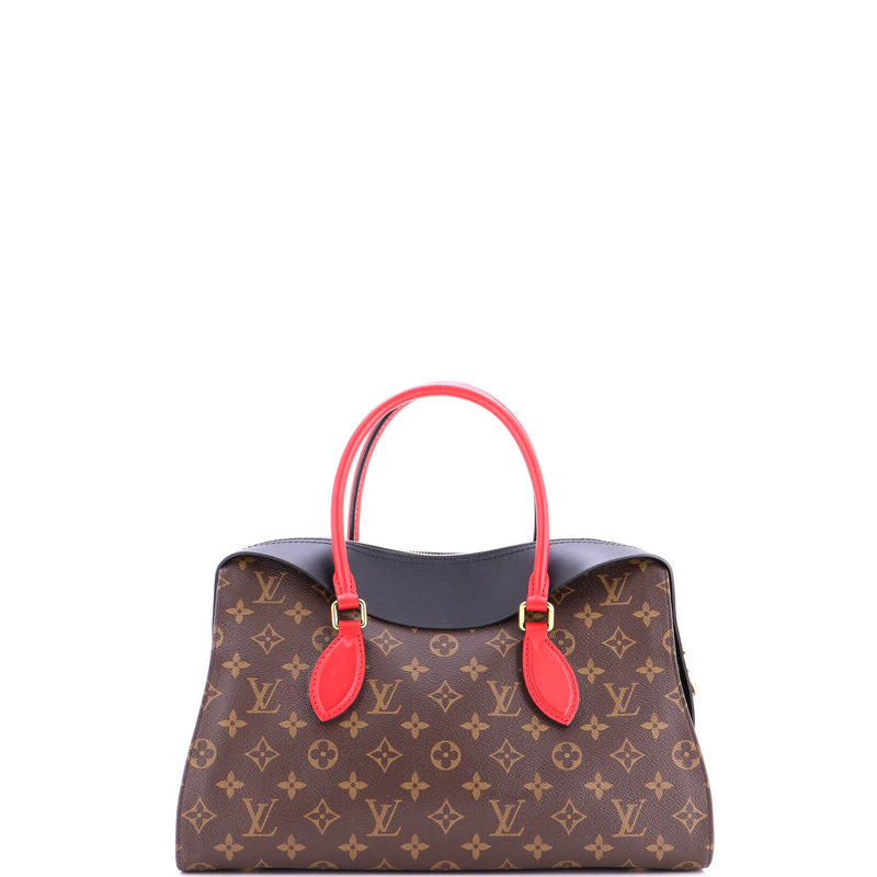 Tuileries Handbag Canvas With Leather