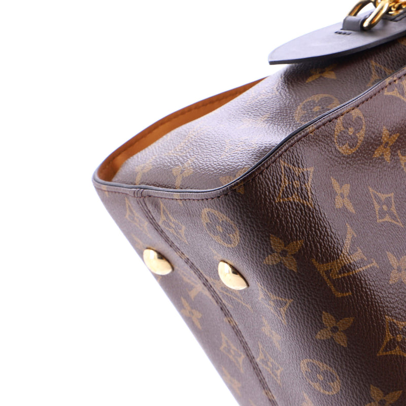 Tuileries Handbag Canvas With Leather