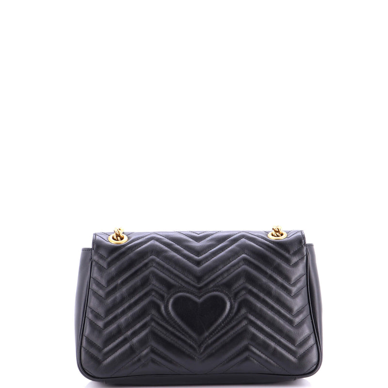 Gg Marmont Flap Bag Matelasse Leather