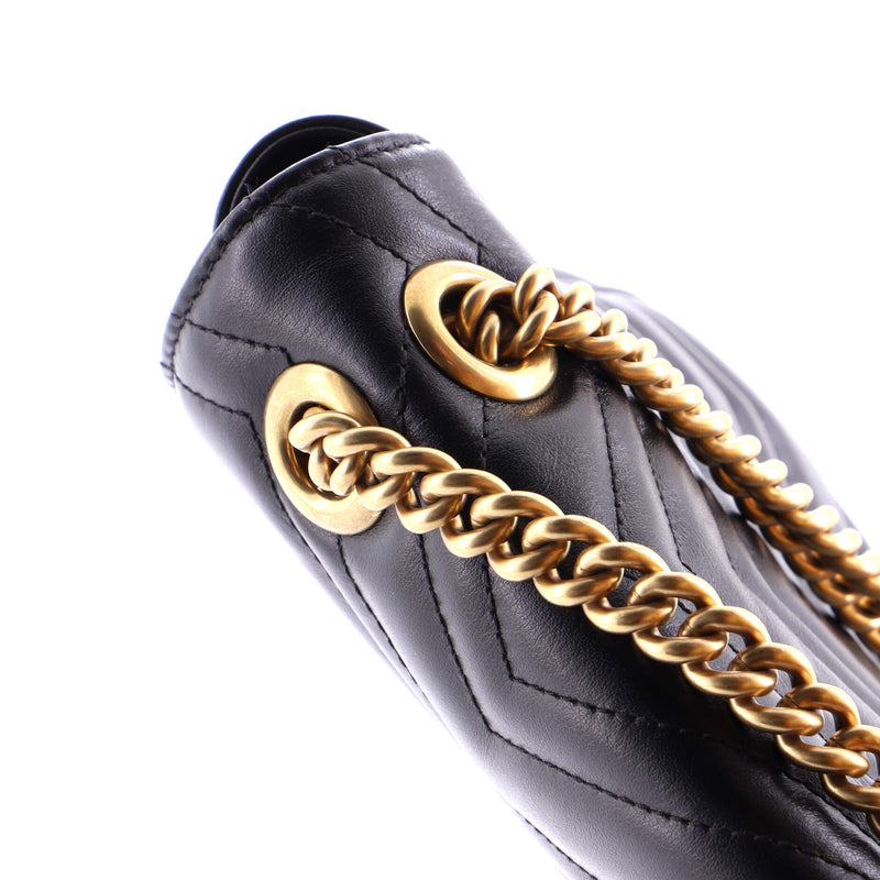 Gg Marmont Flap Bag Matelasse Leather