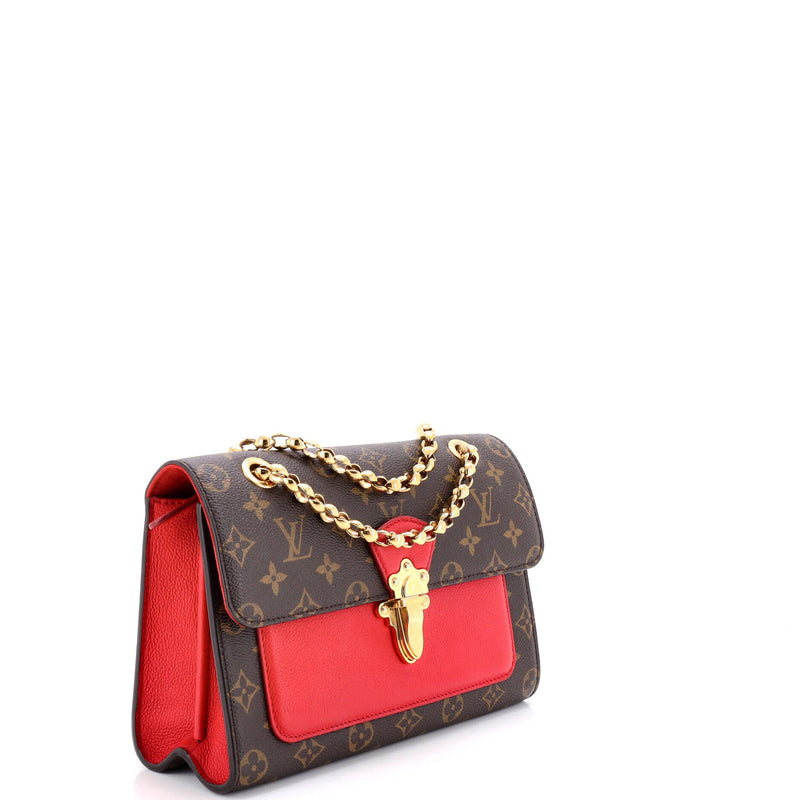 Victoire Handbag Canvas And Leather