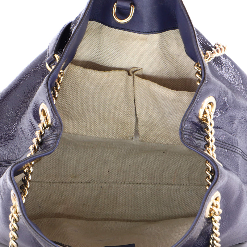 Soho Chain Strap Shoulder Bag Patent
