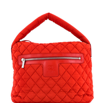 Coco Cocoon Hobo Quilted Nylon Medium