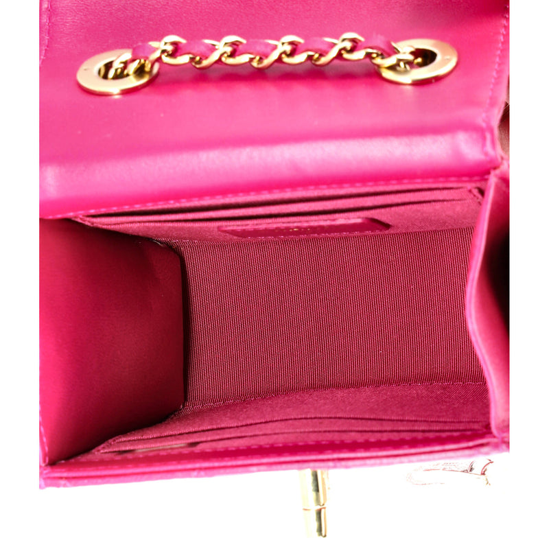 Trendy Cc Clutch With Chain Quilted