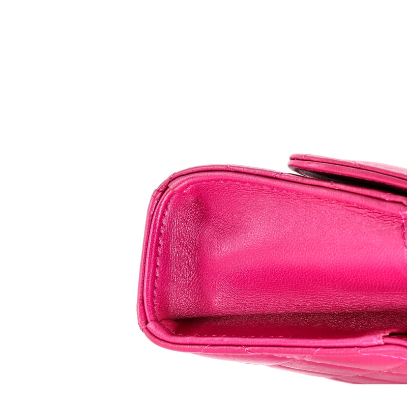 Trendy Cc Clutch With Chain Quilted