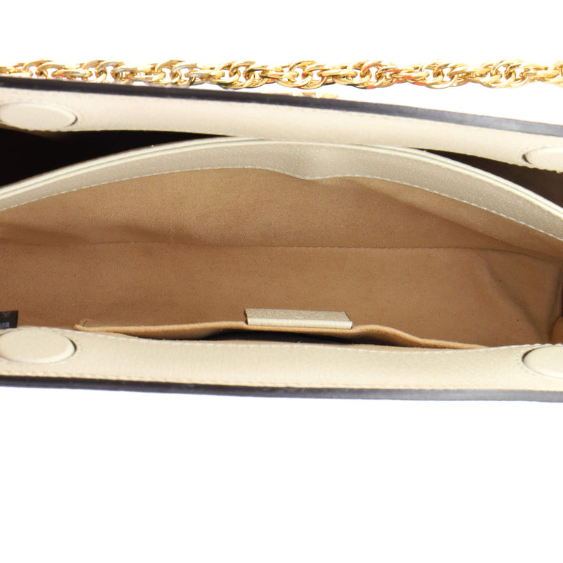 Ophidia Chain Shoulder Bag Flora Gg