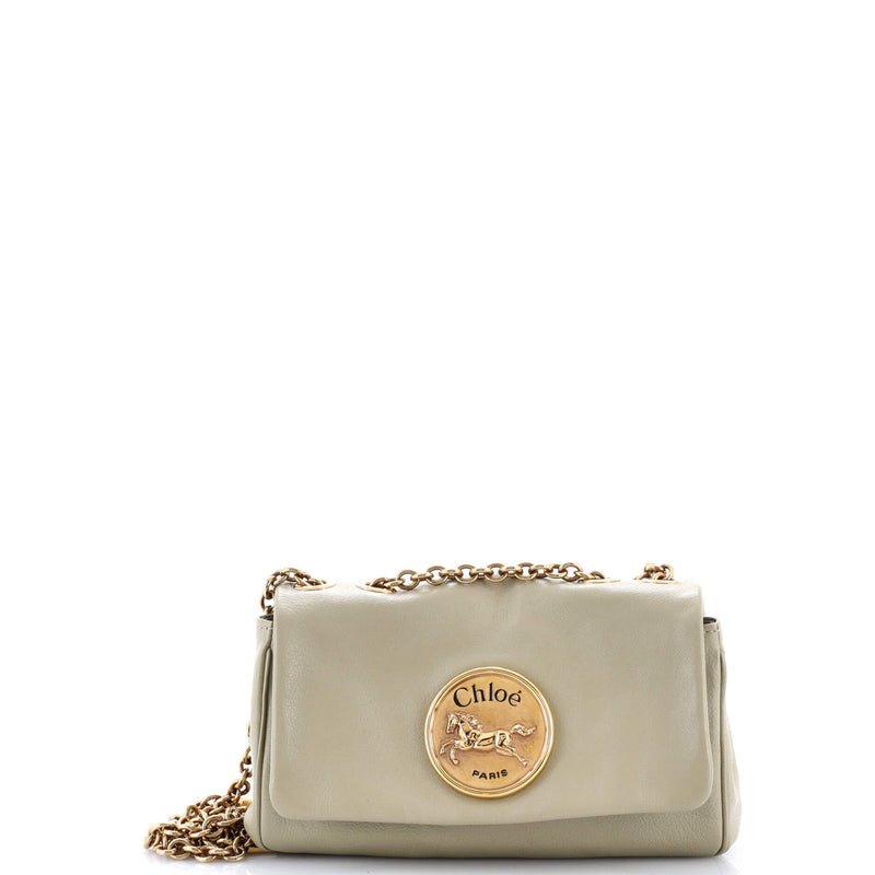 Heritage Chain Shoulder Bag Leather