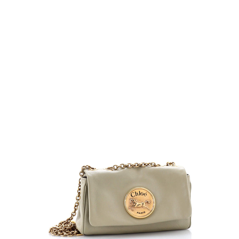 Heritage Chain Shoulder Bag Leather