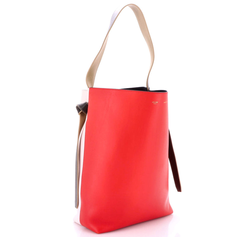 Twisted Cabas Tote Calfskin Small