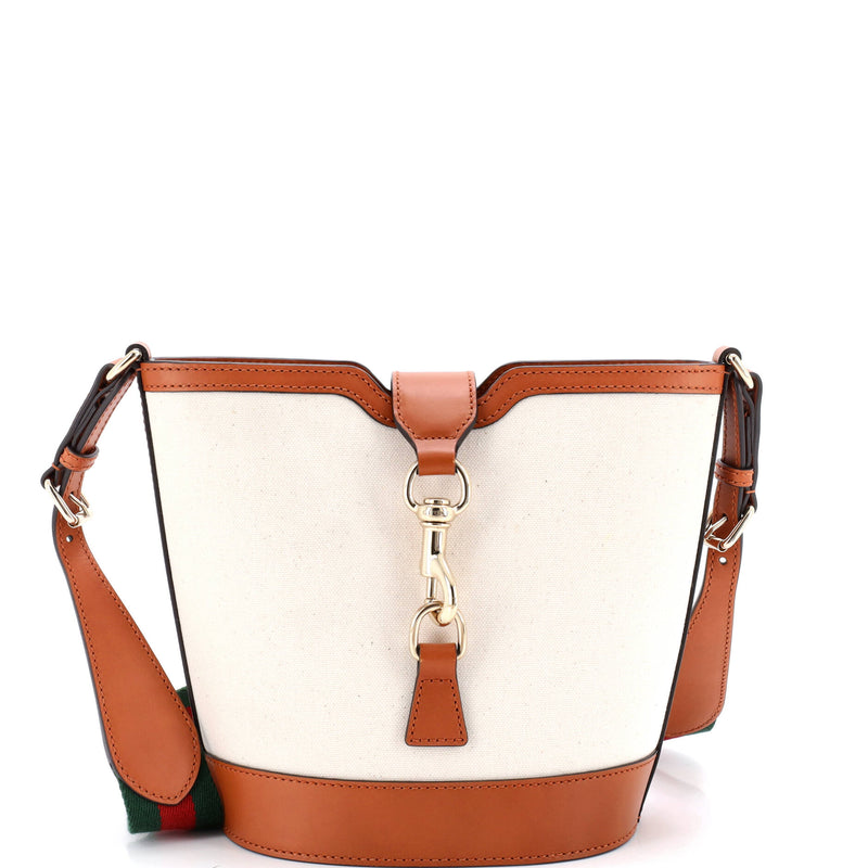 Web Ophidia Bucket Bag Canvas With