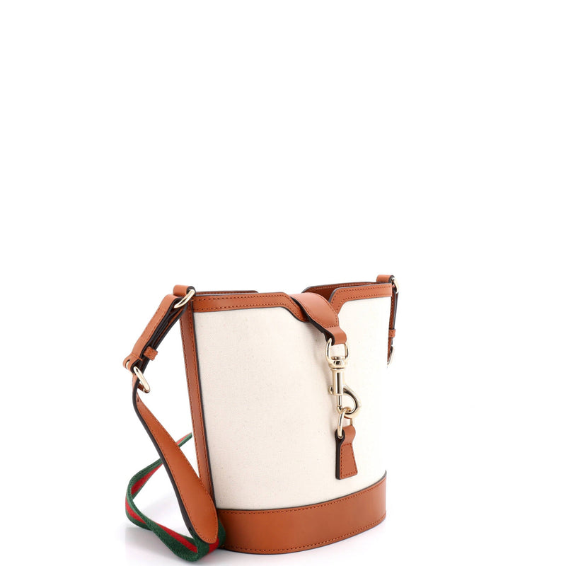 Web Ophidia Bucket Bag Canvas With
