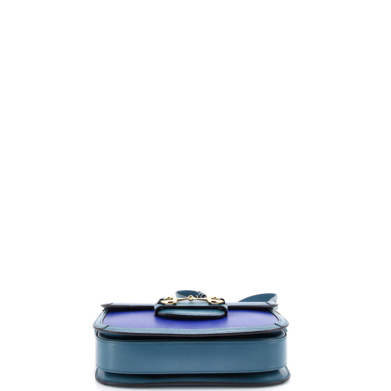 Horsebit Shoulder Bag Leather Small