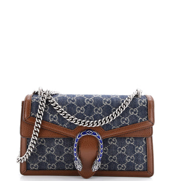 Dionysus Bag Gg Denim Small