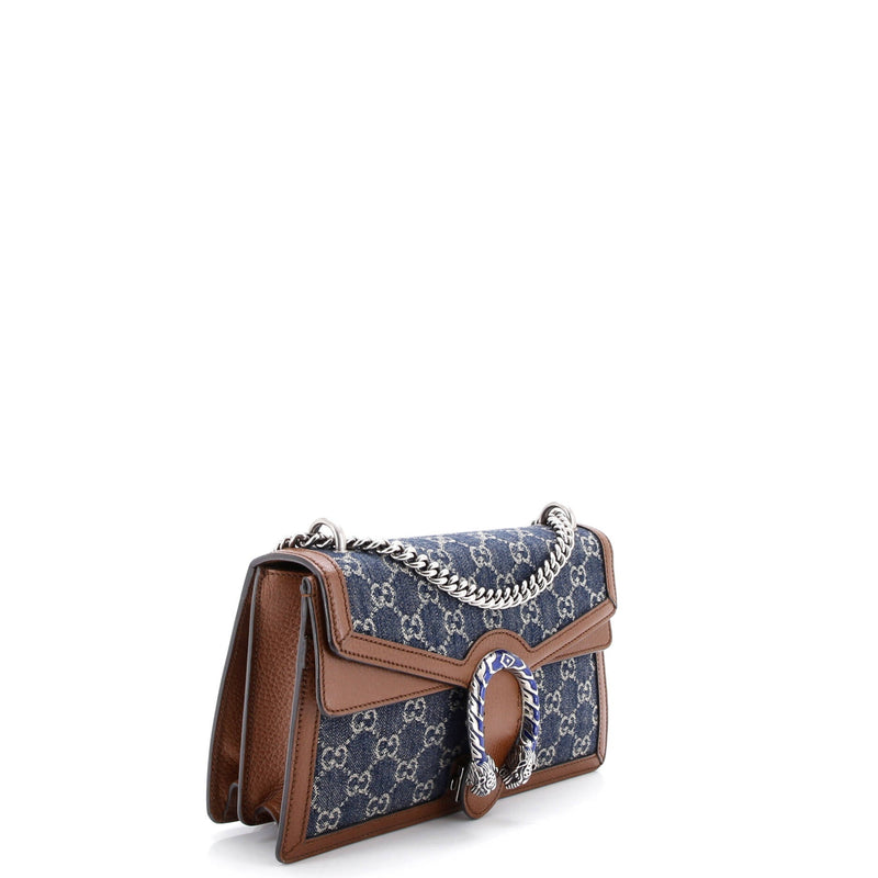 Dionysus Bag Gg Denim Small
